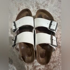 Birkenstock Arizona Sandals leather white 38